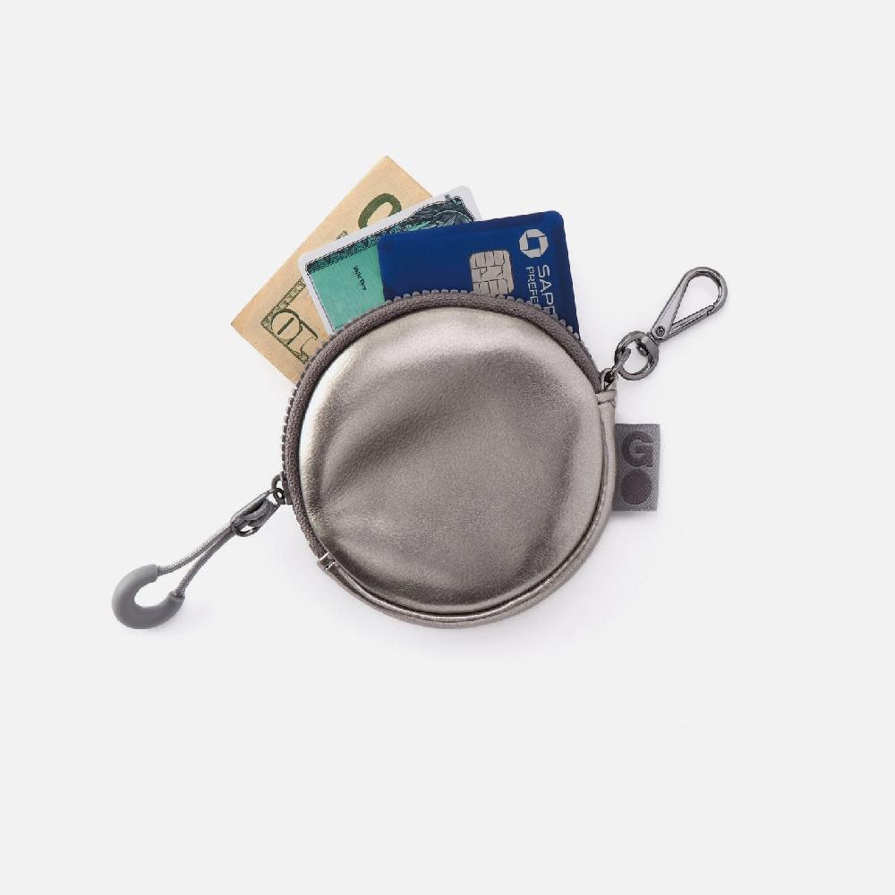 Hobo Tag Along Clip-On EverShine Nylon| Quicksilver Metallic