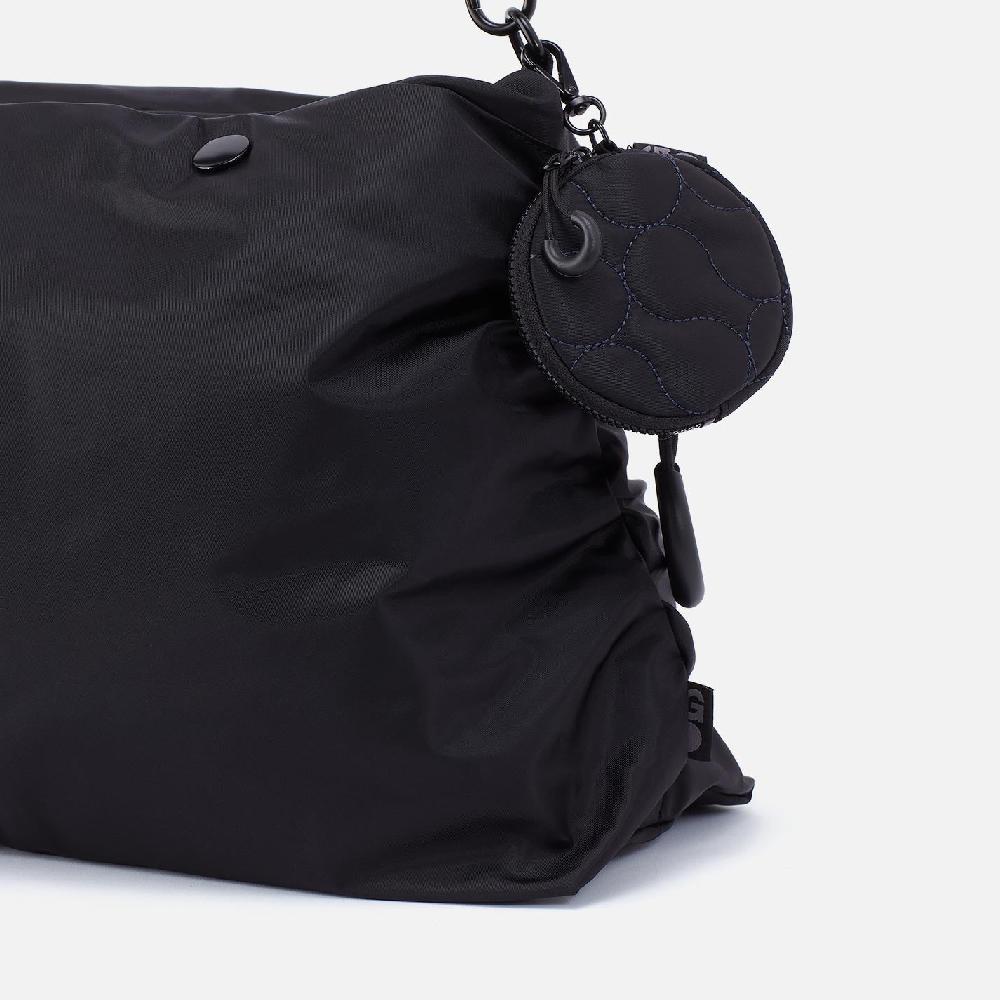 Hobo Tag Along Quilted Clip-On CaRefiber Recycled Nylon| Jet