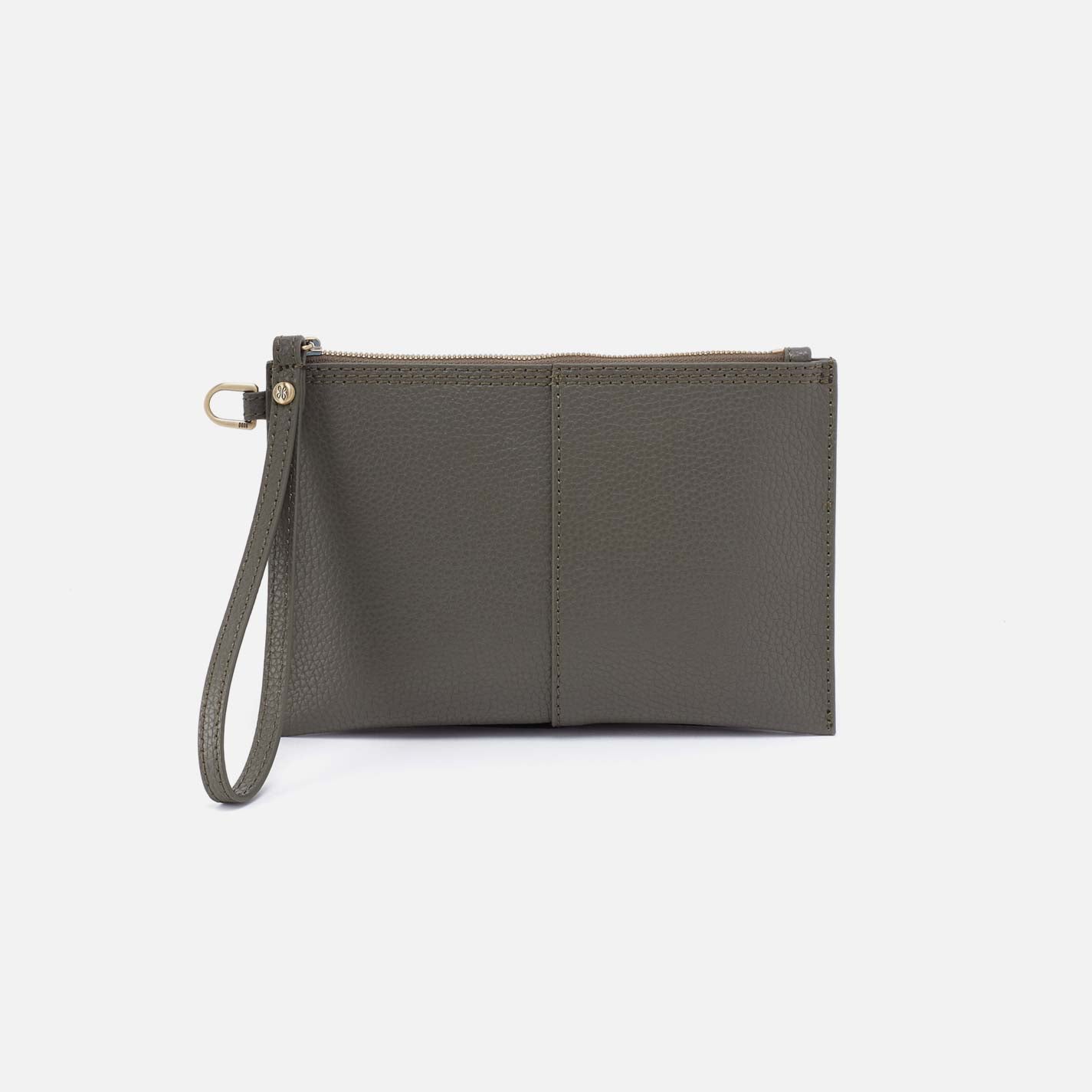 hobo Vida Small Pouch Micro Pebbled Leather| Desert Palm