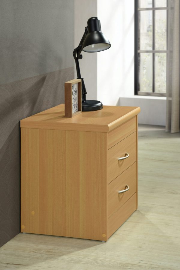 Hodedah Hodedah 2-Drawer Nightstand