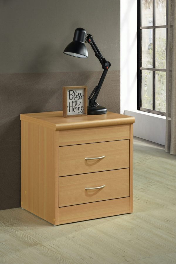 Hodedah Hodedah 2-Drawer Nightstand
