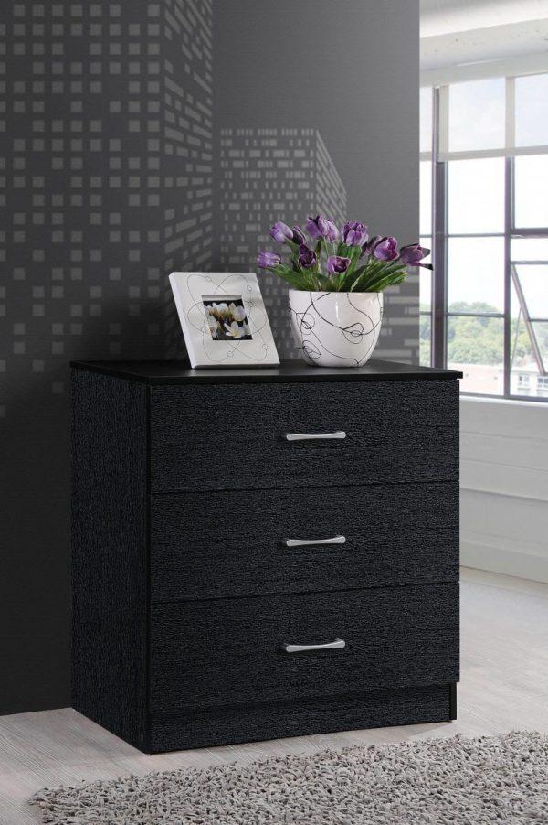 hodedah Hodedah 3-Drawer Chest