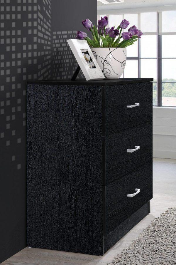 hodedah Hodedah 3-Drawer Chest