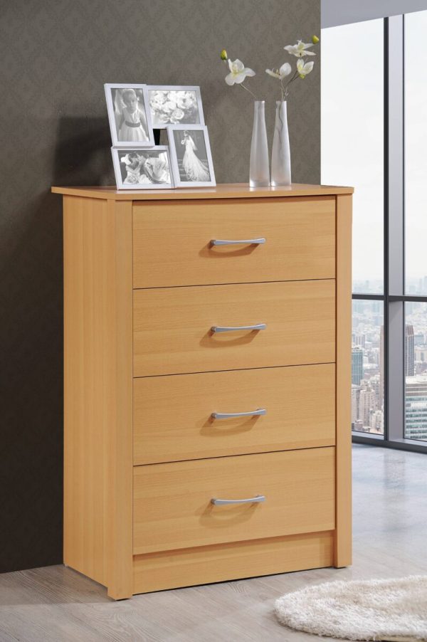 Hodedah Hodedah 4-Drawer Chest