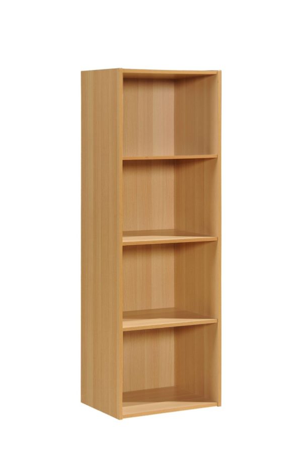 hodedah Hodedah 4-Shelf Bookcase