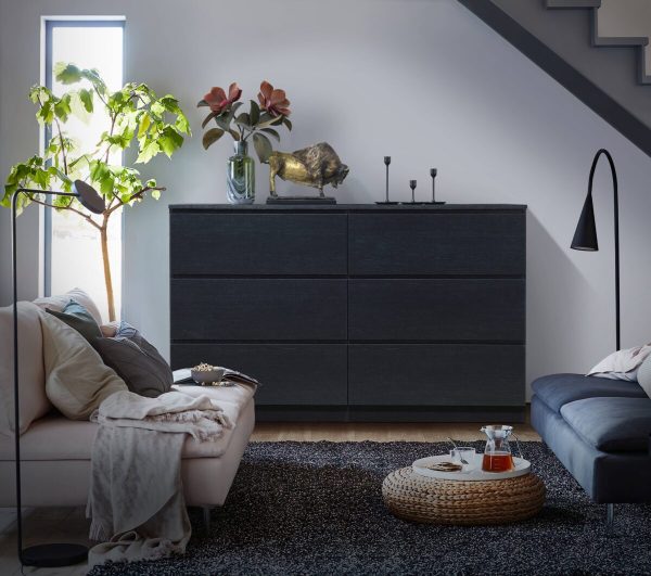 Hodedah Hodedah 6-Drawer Dresser