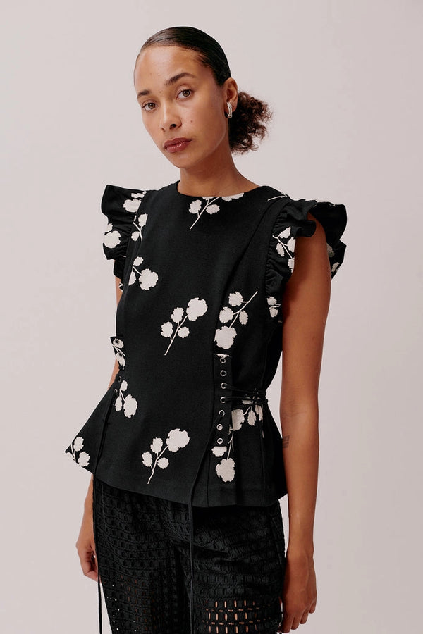 hofmann copenhagen Annabelle Top Black