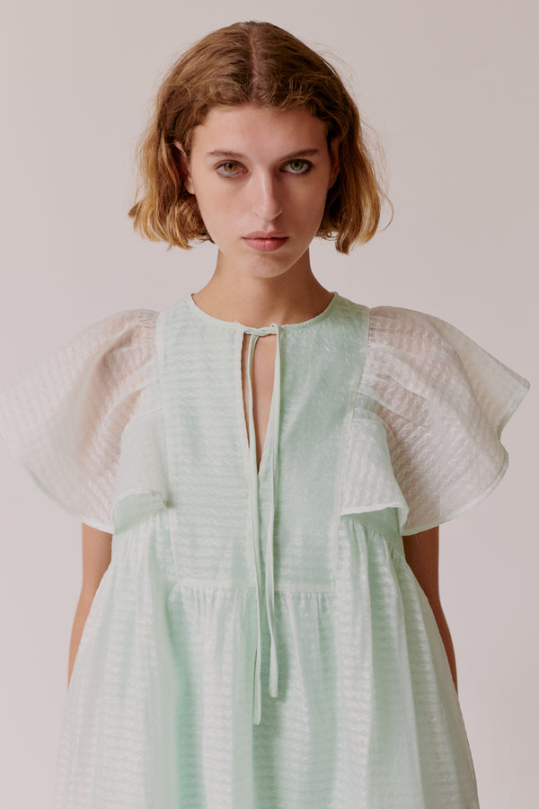 Hofmann Copenhagen Calla Short Dress Mint