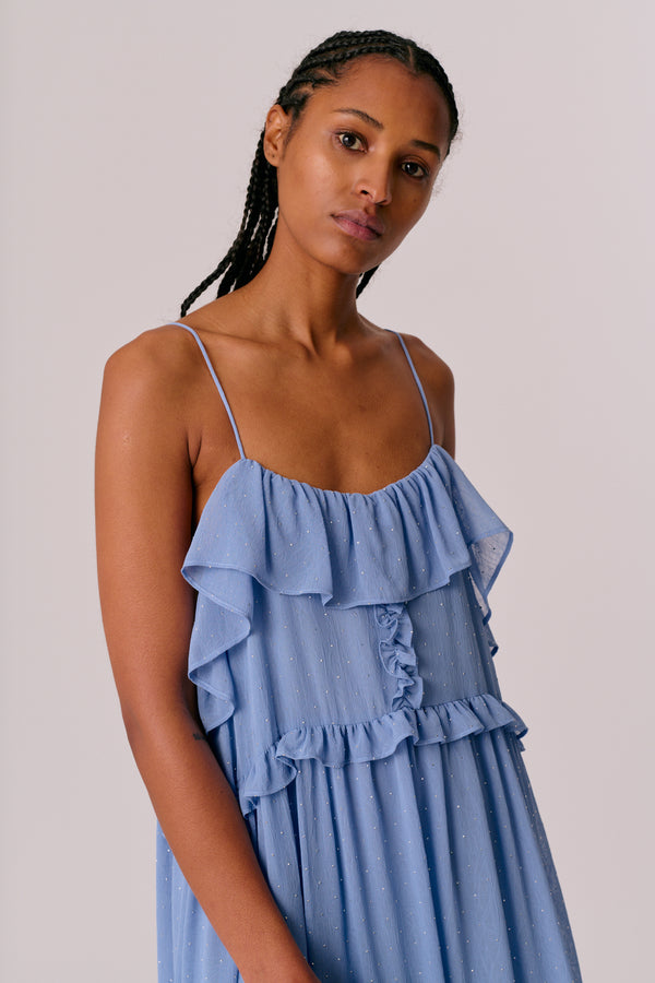 Hofmann Copenhagen Cecily Dress Light Blue
