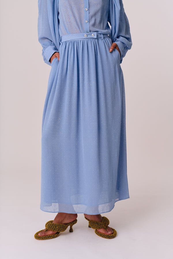 Hofmann Copenhagen Claudia Skirt Light Blue