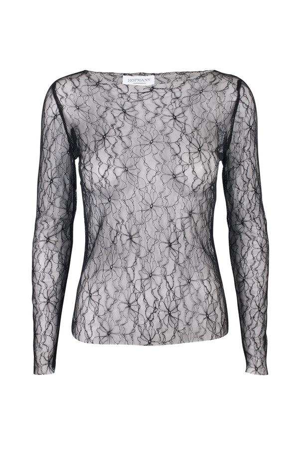 Hofmann Copenhagen Desirella Lace Top Black
