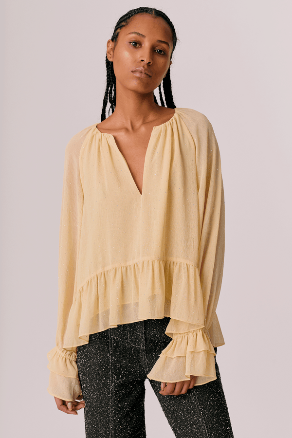 hofmann copenhagen Emma Blouse Yellow