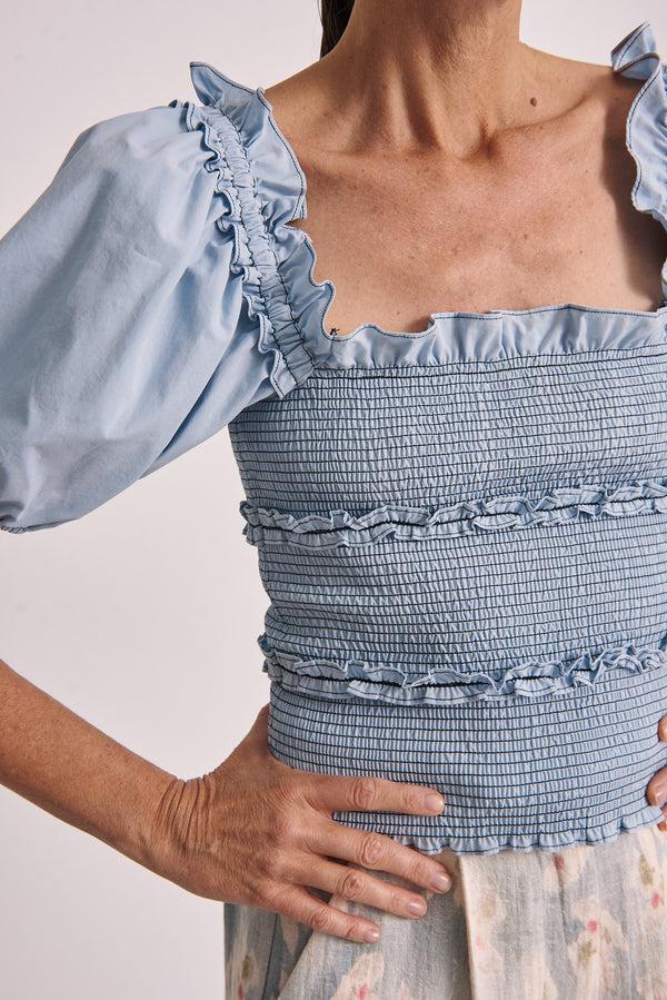 Hofmann Copenhagen Fraya Top Light Blue