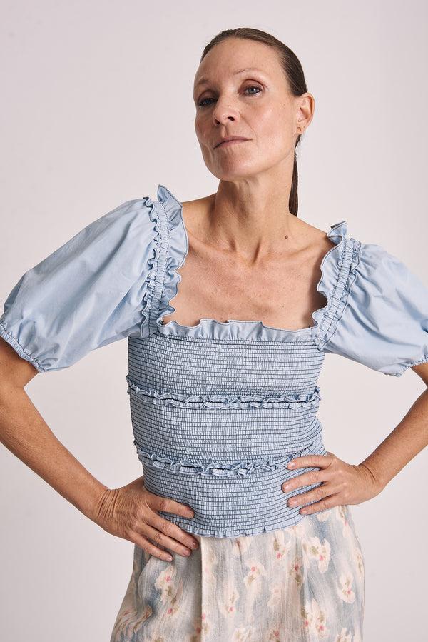 hofmann copenhagen Fraya Top Light Blue