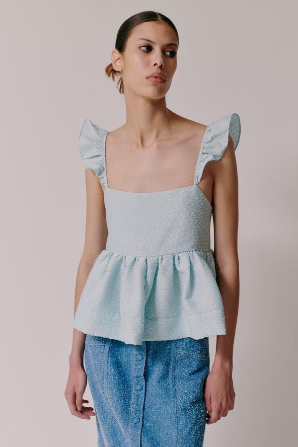 hofmann copenhagen Issa Top Light Blue