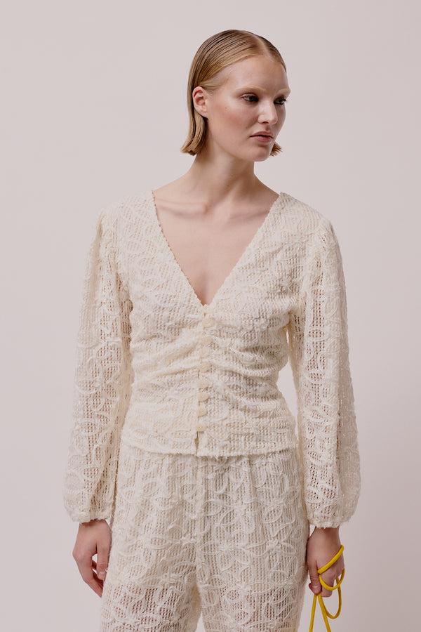 hofmann copenhagen July Top Creme