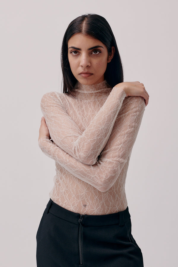 hofmann copenhagen Karen Lace Top White