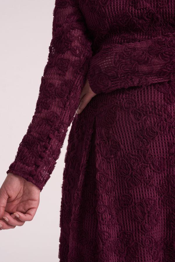 Hofmann Copenhagen Leilani Dress - Burgundy Burgundy