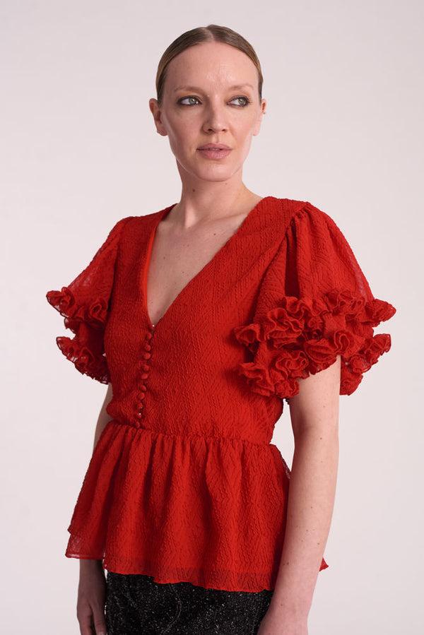 Hofmann Copenhagen Loraine Top Red