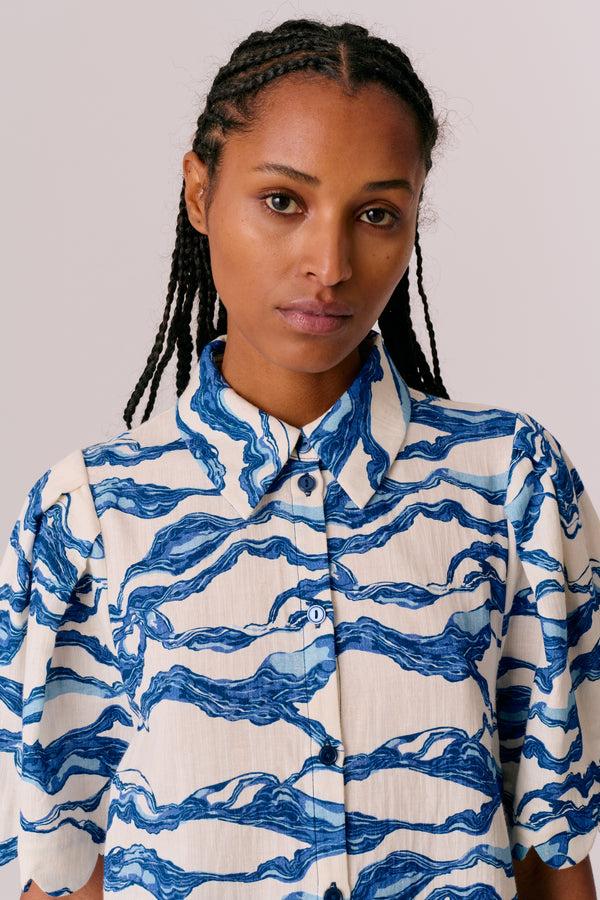hofmann copenhagen Marabelle Shirt Blue