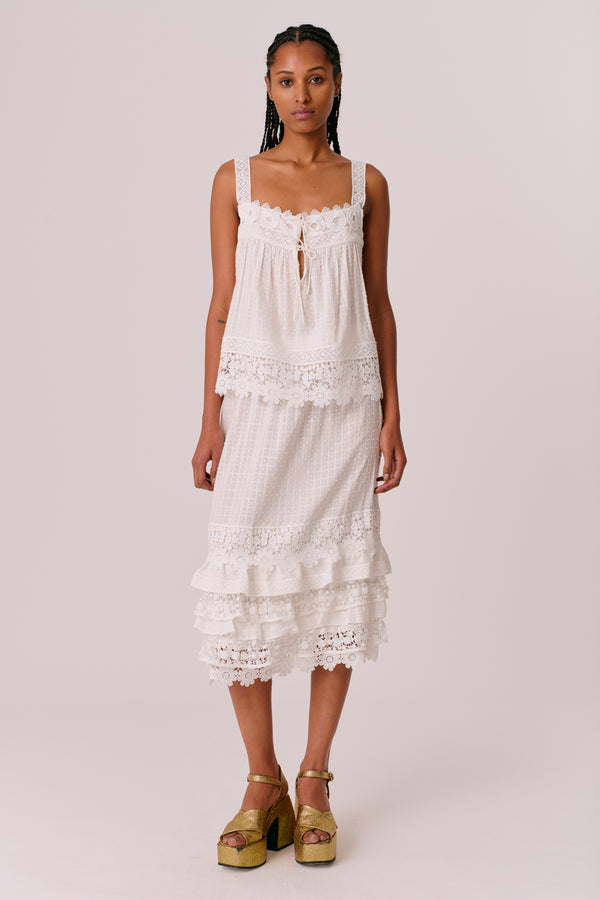 hofmann copenhagen Margot Top White