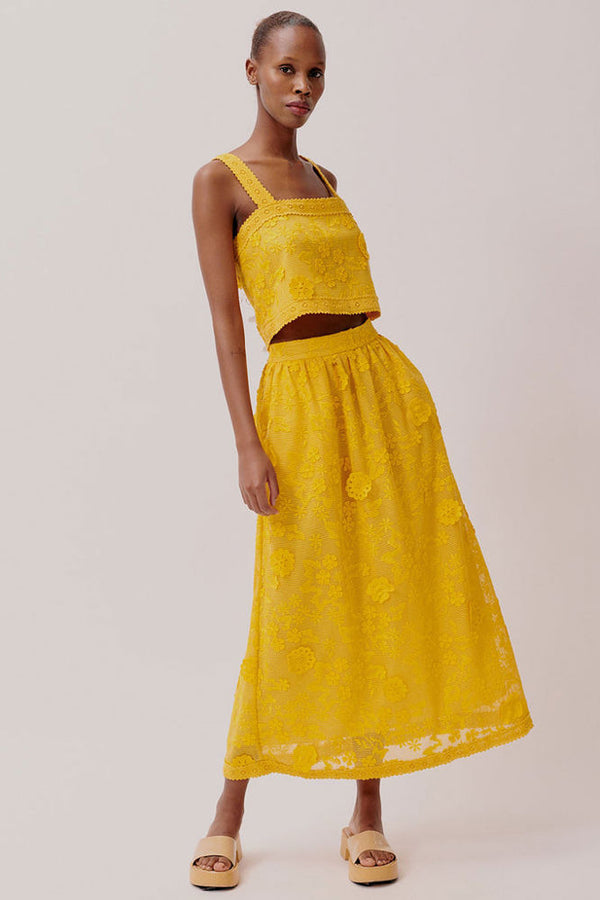 hofmann copenhagen Murielle Skirt Yellow