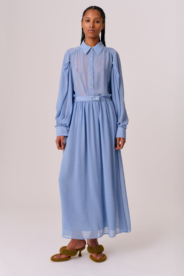 hofmann copenhagen Noa Shirt Blue