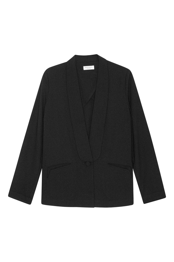 Hofmann Copenhagen Romy Crepe Blazer Black