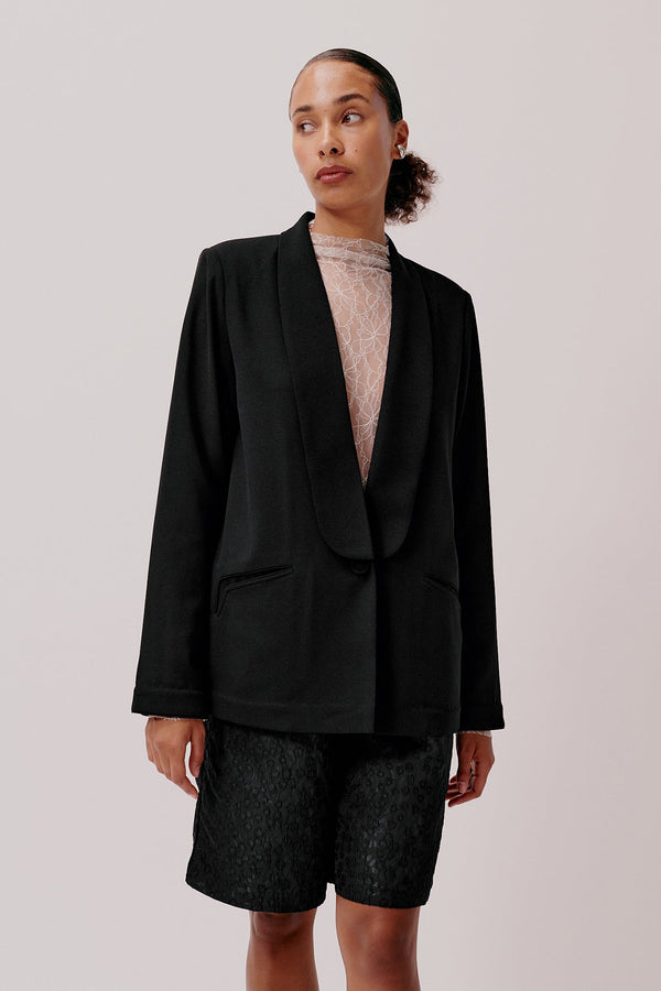 Hofmann Copenhagen Romy Crepe Blazer Black