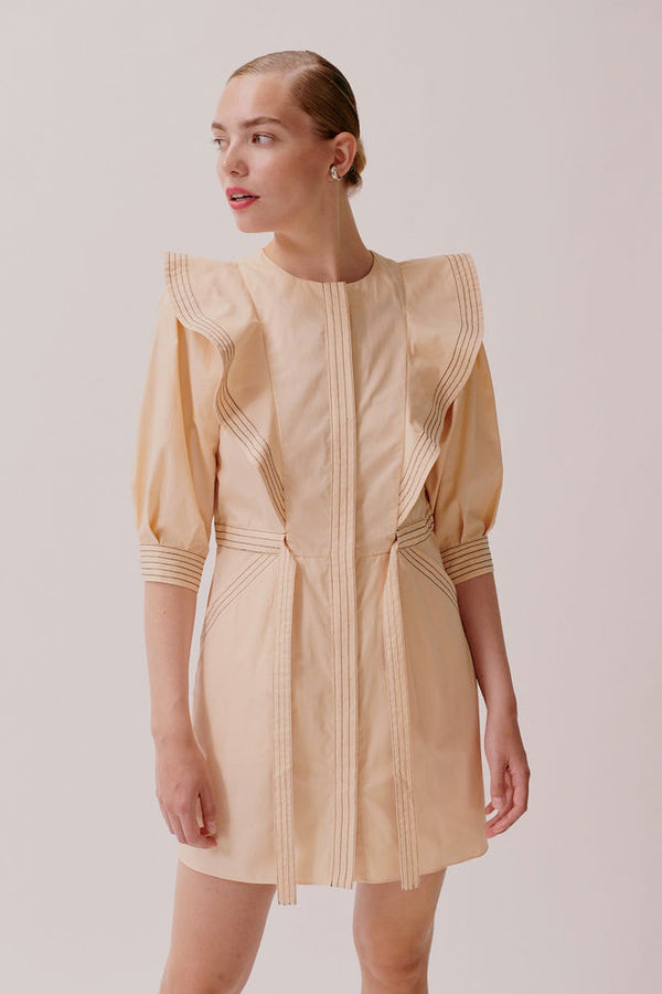 hofmann copenhagen Madeleine Dress/Last Item Yellow
