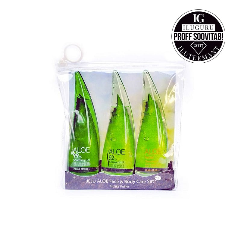 Holika Holika Jeju Aloe Face And Bodycare Set Aloe