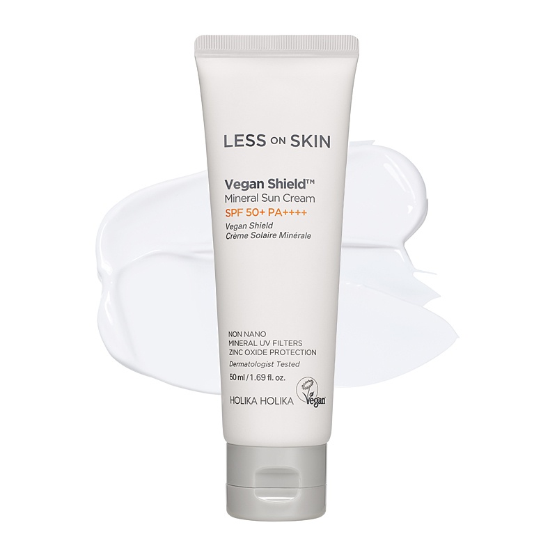 Holika Holika Less On Skin Vegan Shield Mineral Sun Cream SPF50+ Less On Skin