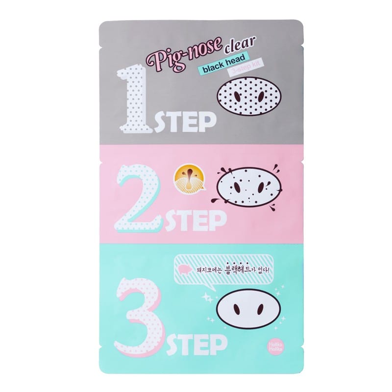 Holika Holika Pig Nose Clear Blackhead 3-Step Kit Pig Nose