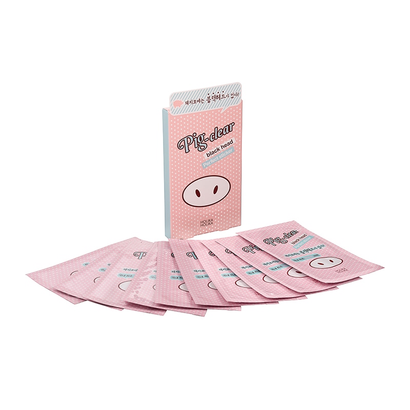 Holika Holika Pig Nose Clear Blackhead Perfect Sticker 10pcs Pig Nose