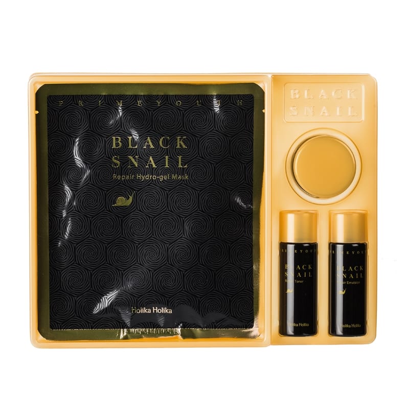 Holika Holika Prime Youth Black Snail Kit Prime Youth Black Snail