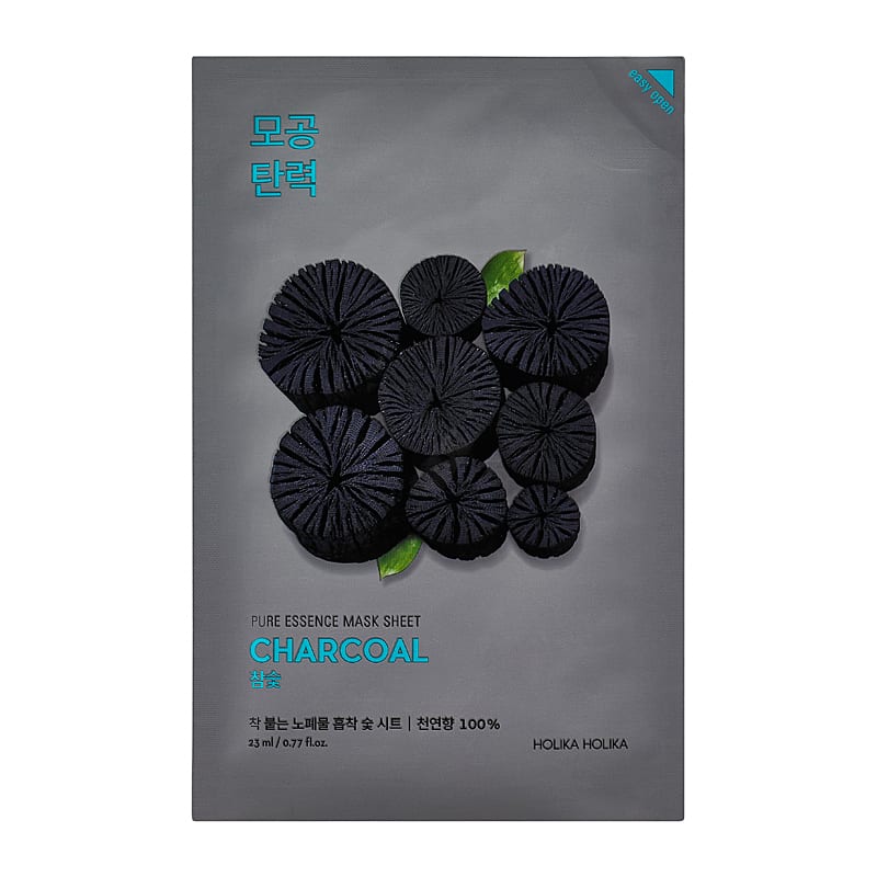 Holika Holika Pure Essence Mask Sheet - Charcoal Pure Essence