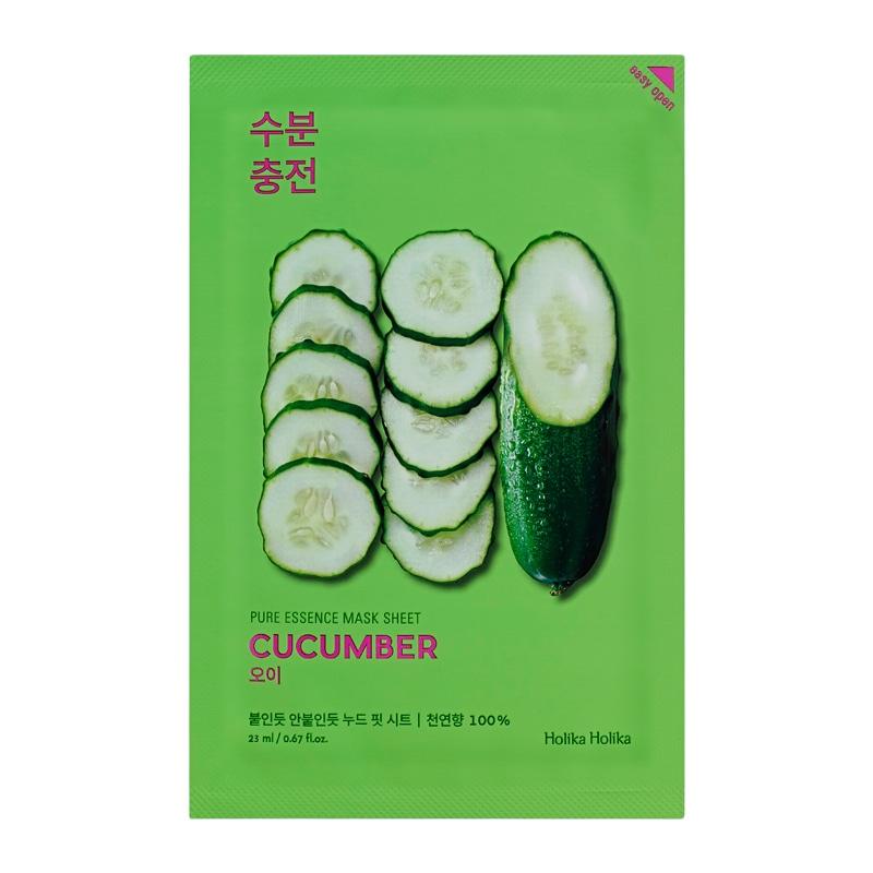 Holika Holika Pure Essence Mask Sheet - Cucumber Pure Essence
