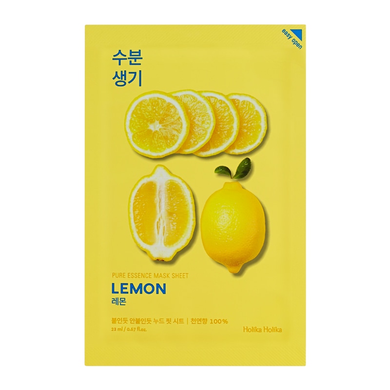 Holika Holika Pure Essence Mask Sheet - Lemon Pure Essence