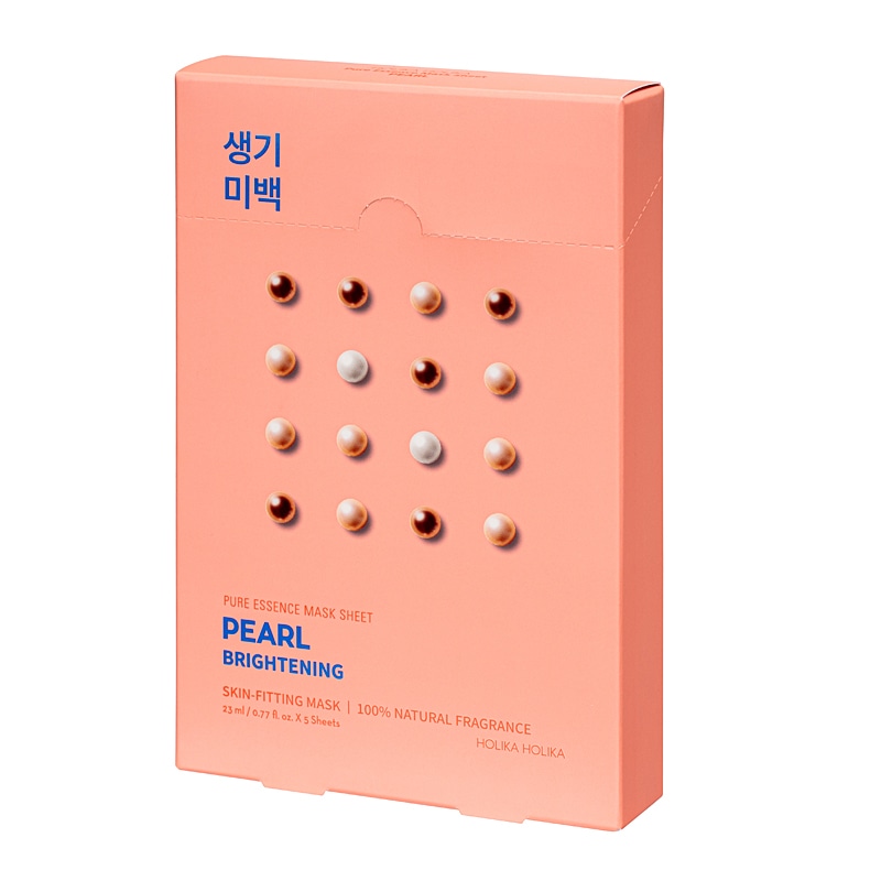 Holika Holika Pure Essence Mask Sheet - Pearl (5 pcs) Pure Essence Holika Holika Pure Essence Mask Sheet - Pearl (5 pcs) Pure Essence