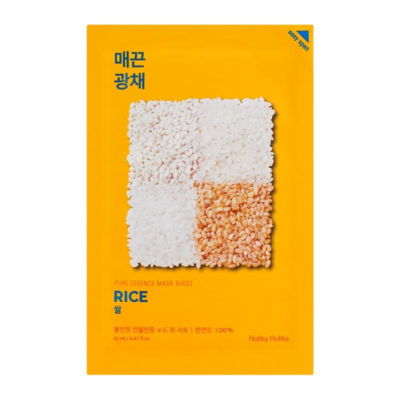 Holika Holika Pure Essence Mask Sheet - Rice Pure Essence