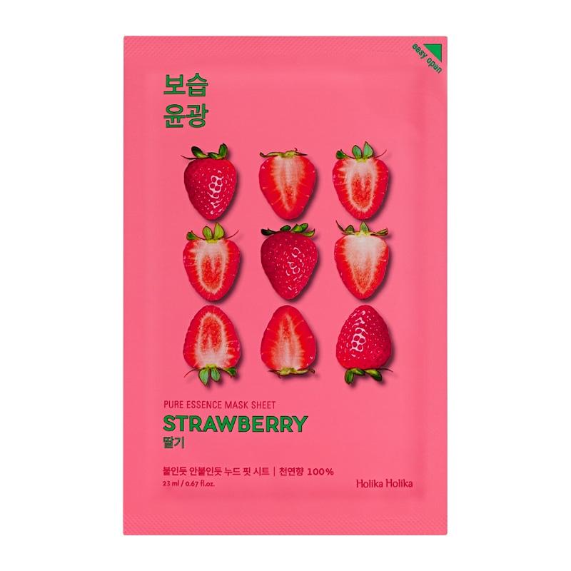 Holika Holika Pure Essence Mask Sheet - Strawberry Pure Essence