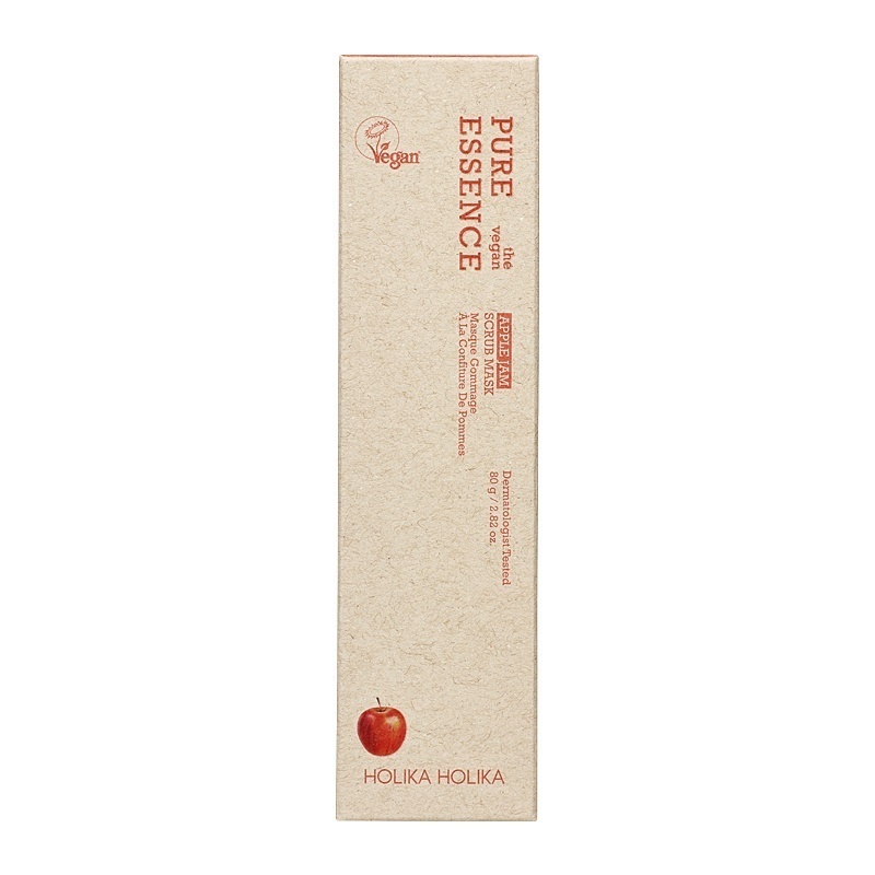 Holika Holika Pure Essence The Vegan Apple Jam Scrub Mask Pure Essence Vegan Mask