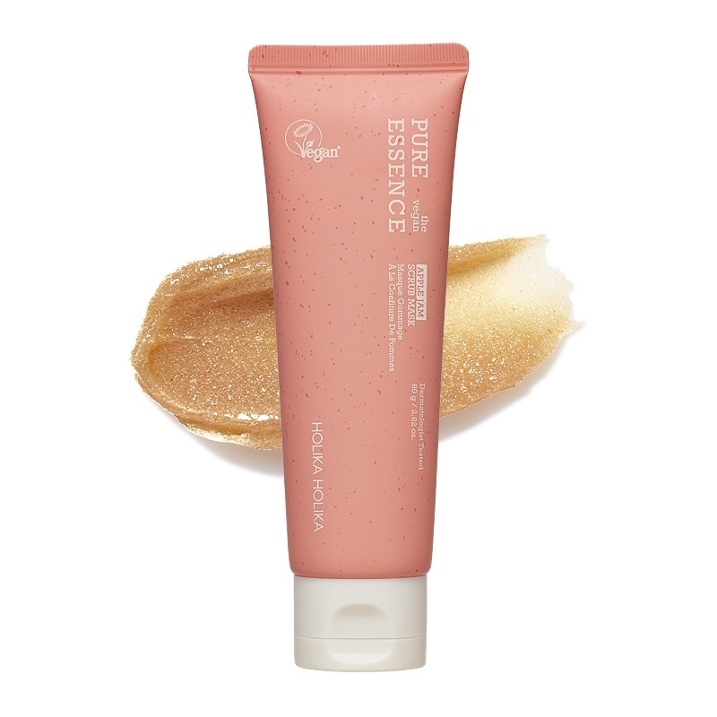 Holika Holika Pure Essence The Vegan Apple Jam Scrub Mask Pure Essence Vegan Mask