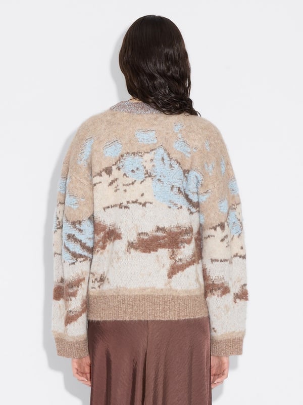 Holzweiler Alva Landscape Crew Beige Mix