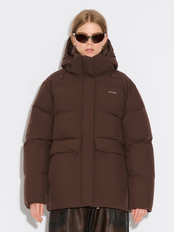 Holzweiler Besseggen Down Jacket Dk. Brown