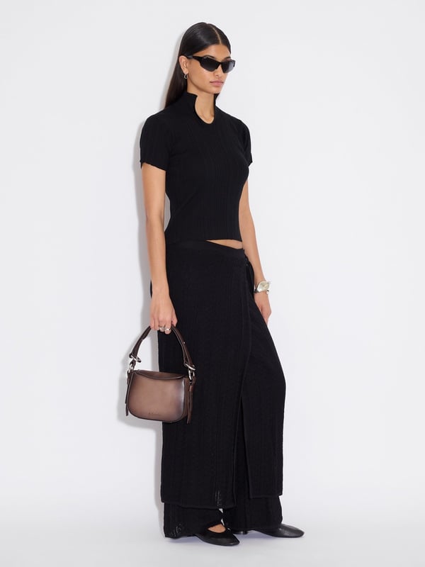 Holzweiler Bud Mini Leather Bag Dk. Brown