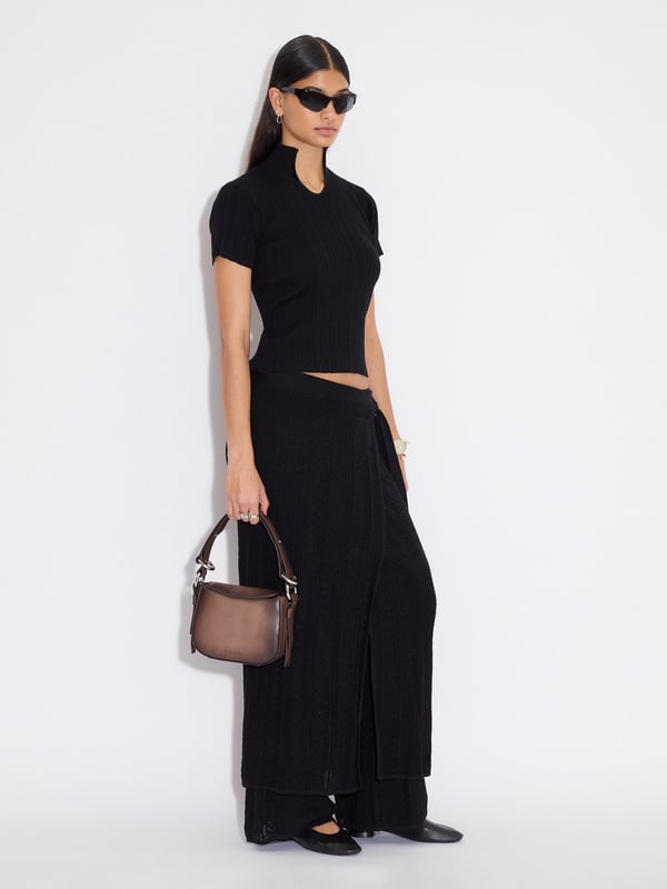 holzweiler Bud Mini Leather Bag Dk. Brown