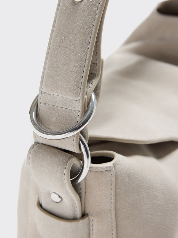 Holzweiler Bud Slouchy Suede Tote Lt. Grey