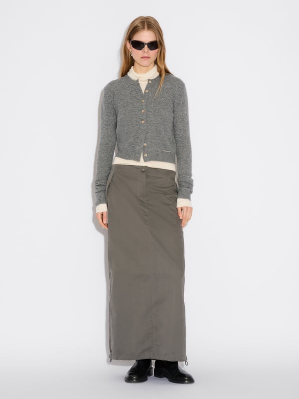 holzweiler Cashmere Cardigan Dk. Grey