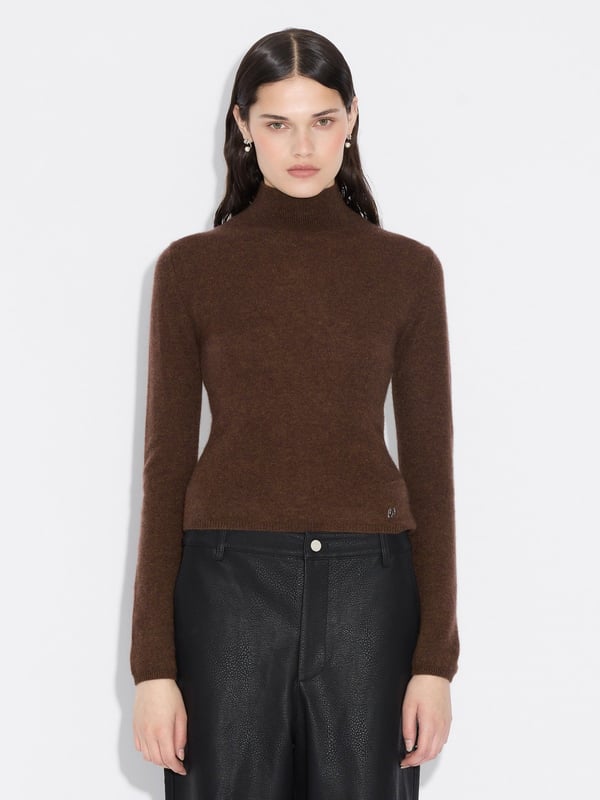 Holzweiler Cashmere Turtleneck Dk. Brown